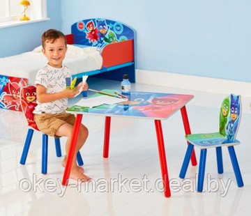 Журнальный столик со стульями для детей Пиджамеры 8979 - фото 3 - id-p111090615