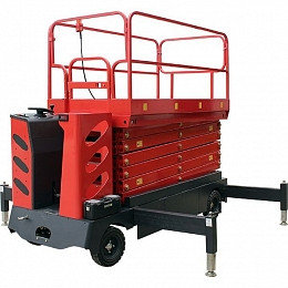 Самоходный Ножничный Подъемник QZ-030-075 WD, фото 2