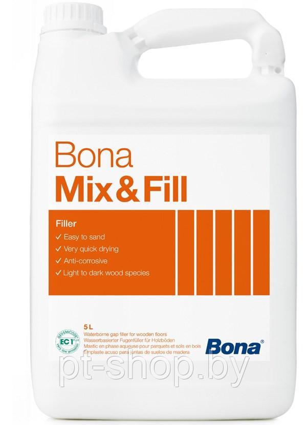 Шпатлёвка для паркета Bona Mix & Fill 5л
