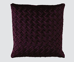Подушка с чехлом декоративная "Найл" 43*43см, фиолетовый