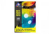 Матовая фотобумага INKSYSTEM 180g, 10x15, 100л. для печати на Epson Expression Home XP-235