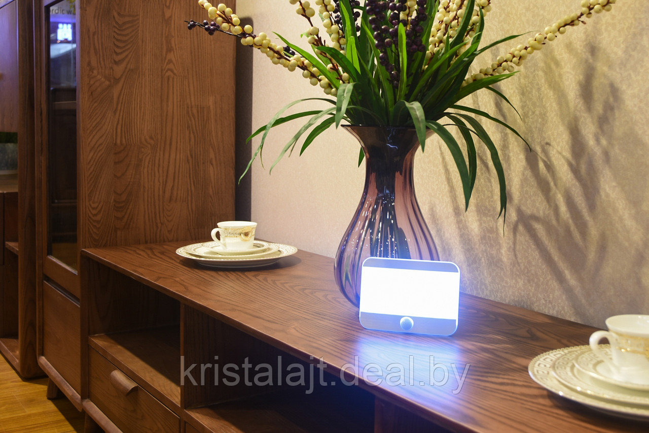 Автономный светодиодный светильник, CL-W01G2, серый, 1Вт, настенный, бесконтактный - фото 1 - id-p109280050