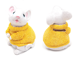 Копилка Мышка в свитере, фото 1