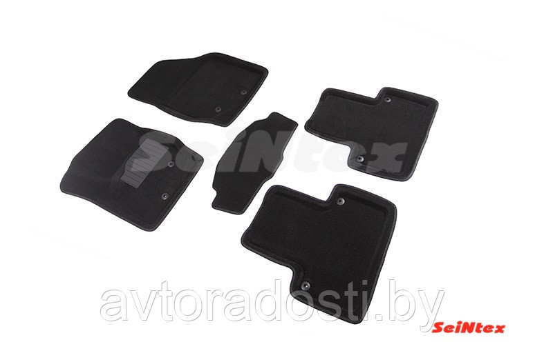 3D коврики ворсовые для Volvo XC90 (2002-2014) / Вольво ХС90 [86305] (SeiNtex) - фото 1 - id-p111085446