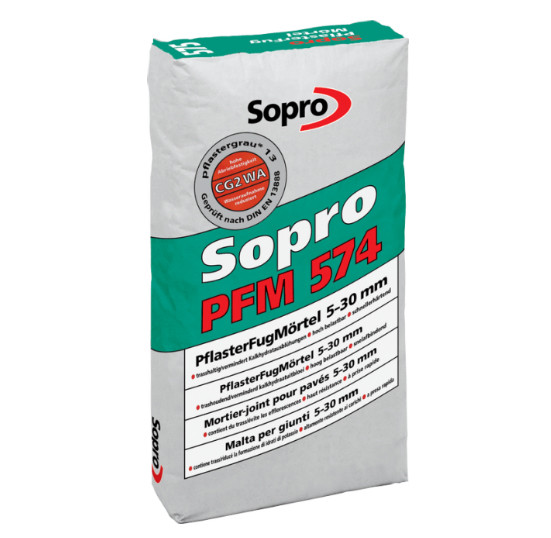 Затирка Sopro PFM 574 серая 25 кг