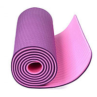 Коврик для йоги, фитнеса,ПРОФИ ,180х61х0,5 TPE , цвета в ассортименте, фото 1