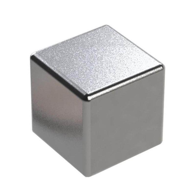 Неодимовый магнит куб 8х8х8 мм сцепление 3,7 кг (Упаковка 4 шт) Rexant - фото 1 - id-p110199742