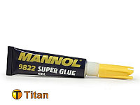 КЛЕЙ Mannol 9822 GEL Super Glue (суперклей гелевый) 3г