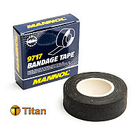 ЛЕНТА полиэфирная тканная 9717 MANNOL Bandage Tape (25mm x 10m) для обмотки кабельных жгутов