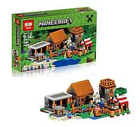 Конструктор MineCraft My World 18010 "Деревня", 1106 деталей (аналог Lego 21128) Майнкрафт