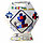 Брелок Змейка Рубика (Rubik's) Оранжево-синий, фото 4
