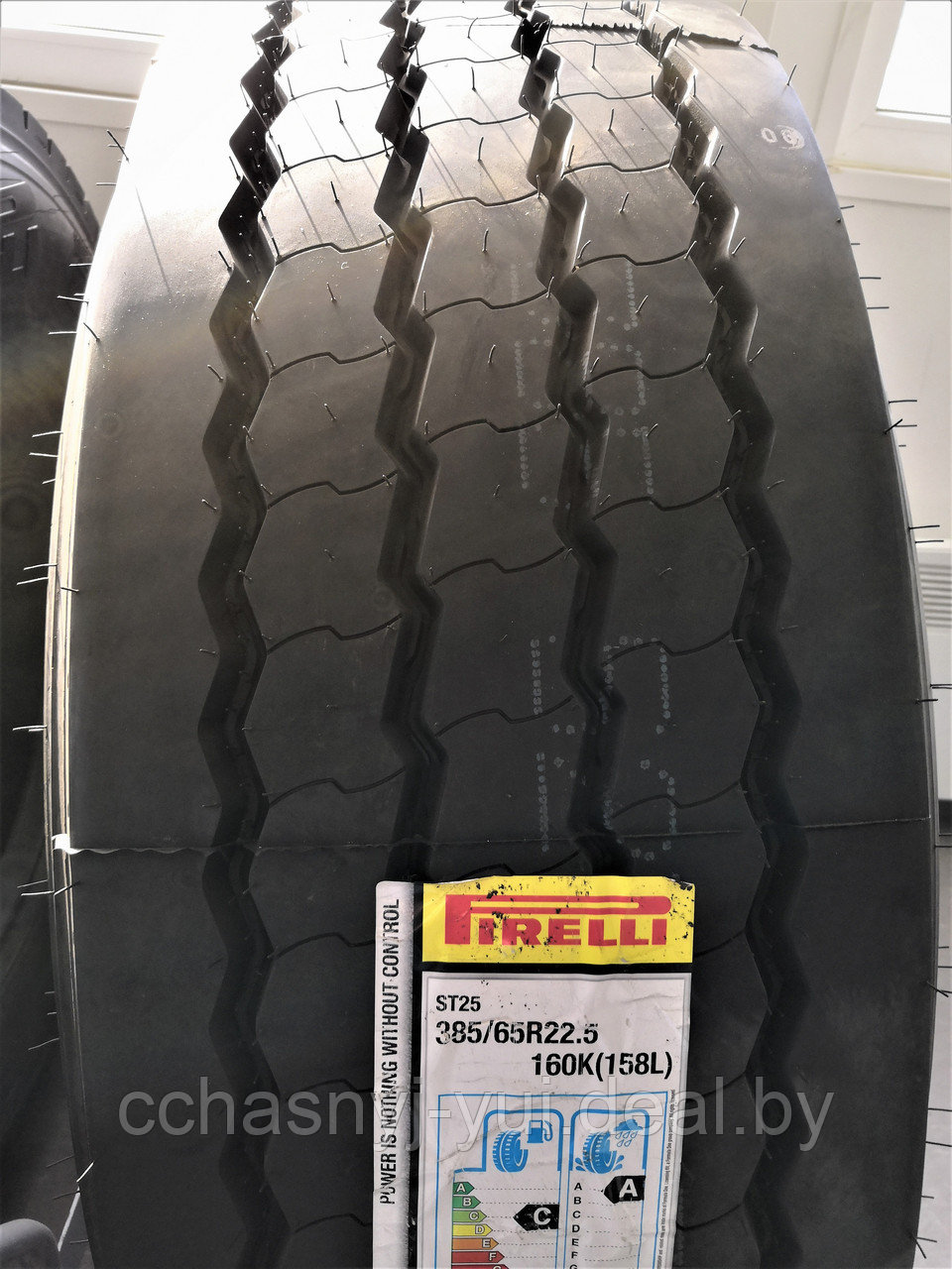 Шина грузовая 385/65 R22.5 Pirelli ST 25 160K (158L) на прицеп - фото 1 - id-p111148733