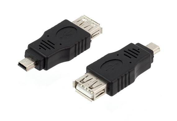 Адаптер переходник SiPL USB 2.0 НА MINI USB AK214 - фото 1 - id-p111149011