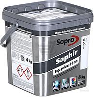 Эластичная фуга Sopro Saphir 9504/4 бетонно-серый (14), 4 кг