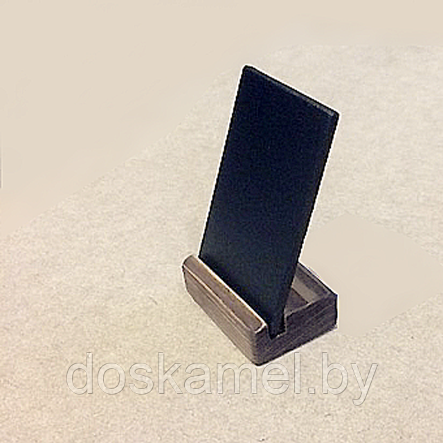 Ценник меловой грифельный на деревянной подставке, двусторонний - фото 2 - id-p111155401