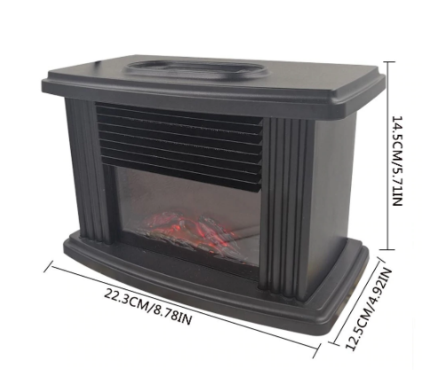 Портативный обогреватель FLAME HEATER с LCD дисплеем и имитацией камина - фото 5 - id-p111157892