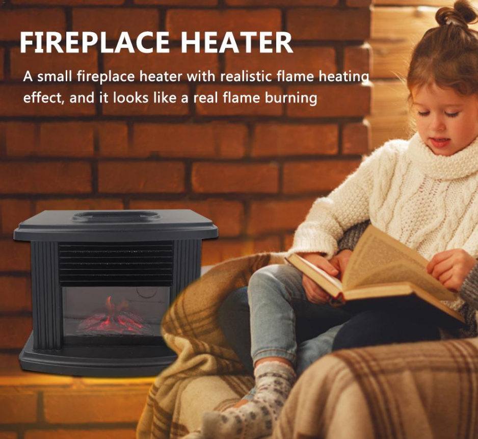 Портативный обогреватель FLAME HEATER с LCD дисплеем и имитацией камина - фото 8 - id-p111157892