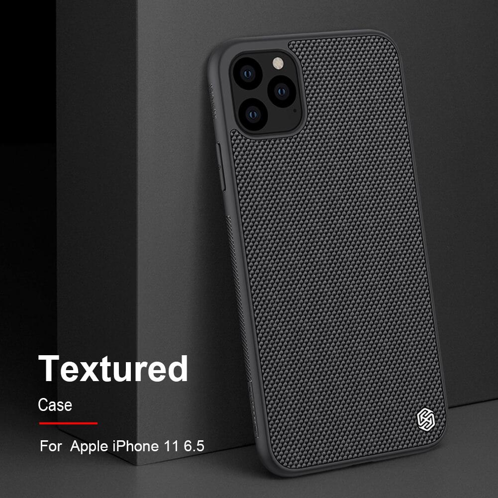 Чехол-накладка NILLKIN Textured Case черный для Apple iPhone 11 Pro Max - фото 4 - id-p111160187