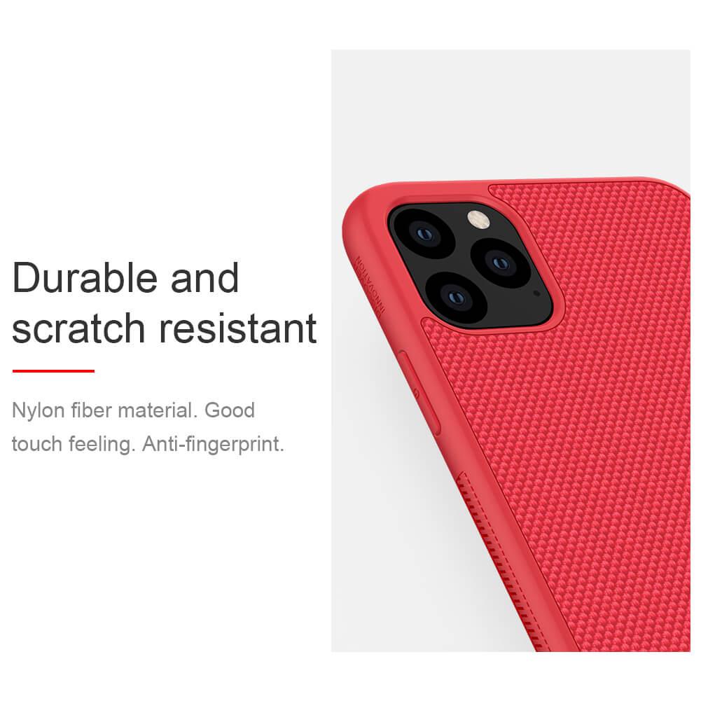 Чехол-накладка NILLKIN Textured Case красный для Apple iPhone 11 Pro Max - фото 3 - id-p111160188