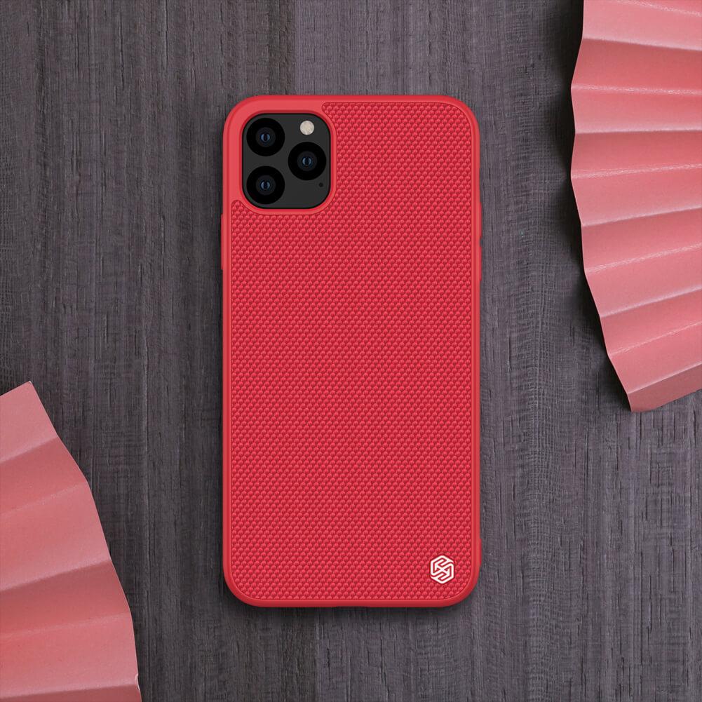 Чехол-накладка NILLKIN Textured Case красный для Apple iPhone 11 Pro Max - фото 4 - id-p111160188