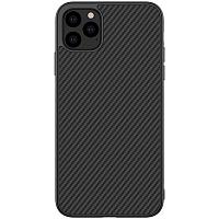 Чехол-накладка Nillkin Synthetic fiber case черный для Apple iPhone 11 Pro Max (6.5")