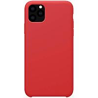 Силиконовый чехол-накладка Nillkin Flex PURE красный для Apple iPhone 11 Pro Max (6.5")