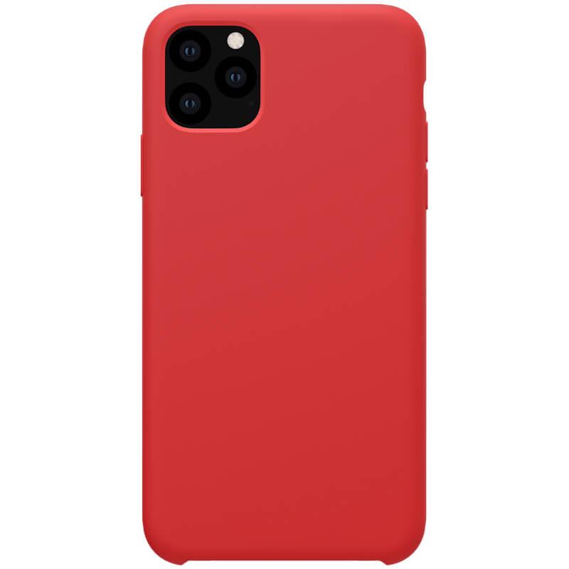 Силиконовый чехол-накладка Nillkin Flex PURE красный для Apple iPhone 11 Pro Max - фото 1 - id-p111160197