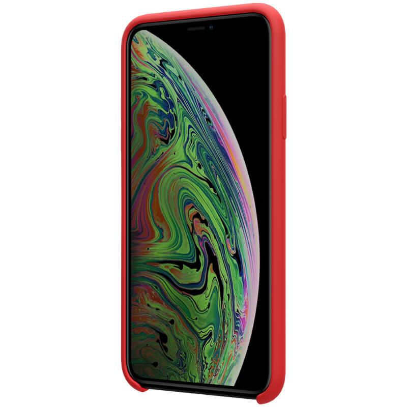 Силиконовый чехол-накладка Nillkin Flex PURE красный для Apple iPhone 11 Pro Max - фото 2 - id-p111160197