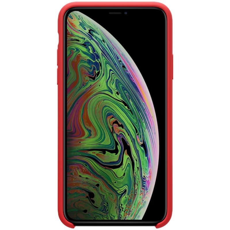 Силиконовый чехол-накладка Nillkin Flex PURE красный для Apple iPhone 11 Pro Max - фото 3 - id-p111160197