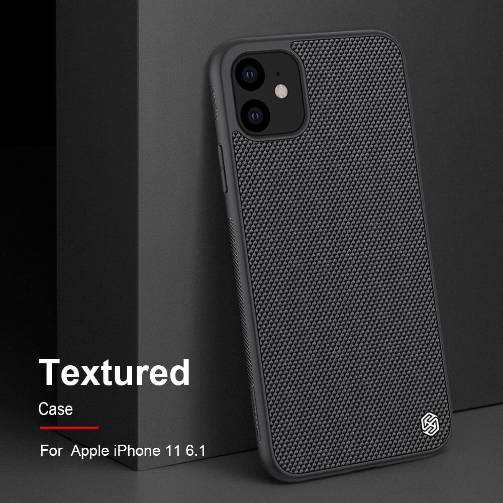 Чехол-накладка NILLKIN Textured Case черный для Apple iPhone 11 Pro - фото 4 - id-p111160201