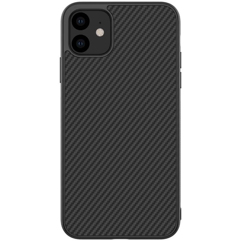 Чехол-накладка Nillkin Synthetic fiber case черный для Apple iPhone 11 Pro - фото 1 - id-p111160203