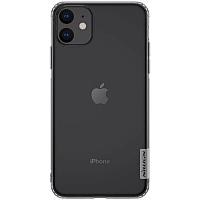 Силиконовый чехол Nillkin Nature Series Серый для Apple iPhone 11 Pro (5.8")