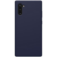 Силиконовый чехол-накладка Nillkin Flex Pure Case Синий для Samsung Galaxy Note 10