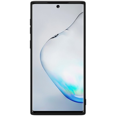 Силиконовый бампер Nillkin Rubber-wrapped Protective Case Черный для Samsung Galaxy Note 10 - фото 2 - id-p111160261