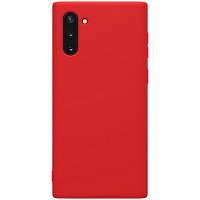 Силиконовый бампер Nillkin Rubber-wrapped Protective Case Красный для Samsung Galaxy Note 10