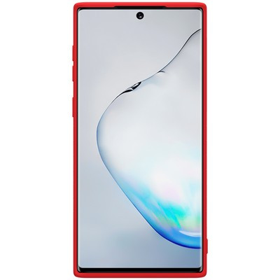 Силиконовый бампер Nillkin Rubber-wrapped Protective Case Красный для Samsung Galaxy Note 10 - фото 2 - id-p111160263