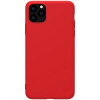 Силиконовый бампер Nillkin Rubber-wrapped Protective Case Красный для Apple iPhone 11 Pro