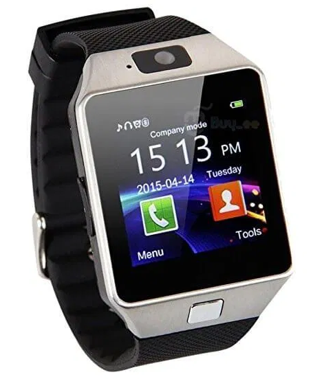 Умные часы Smart Watch DZ09 (Серебристый / черный)