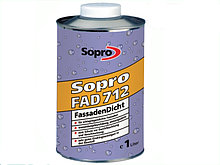 Средство Sopro FAD 712, для импрегнации фасадов гидрофобизатор 1 л.