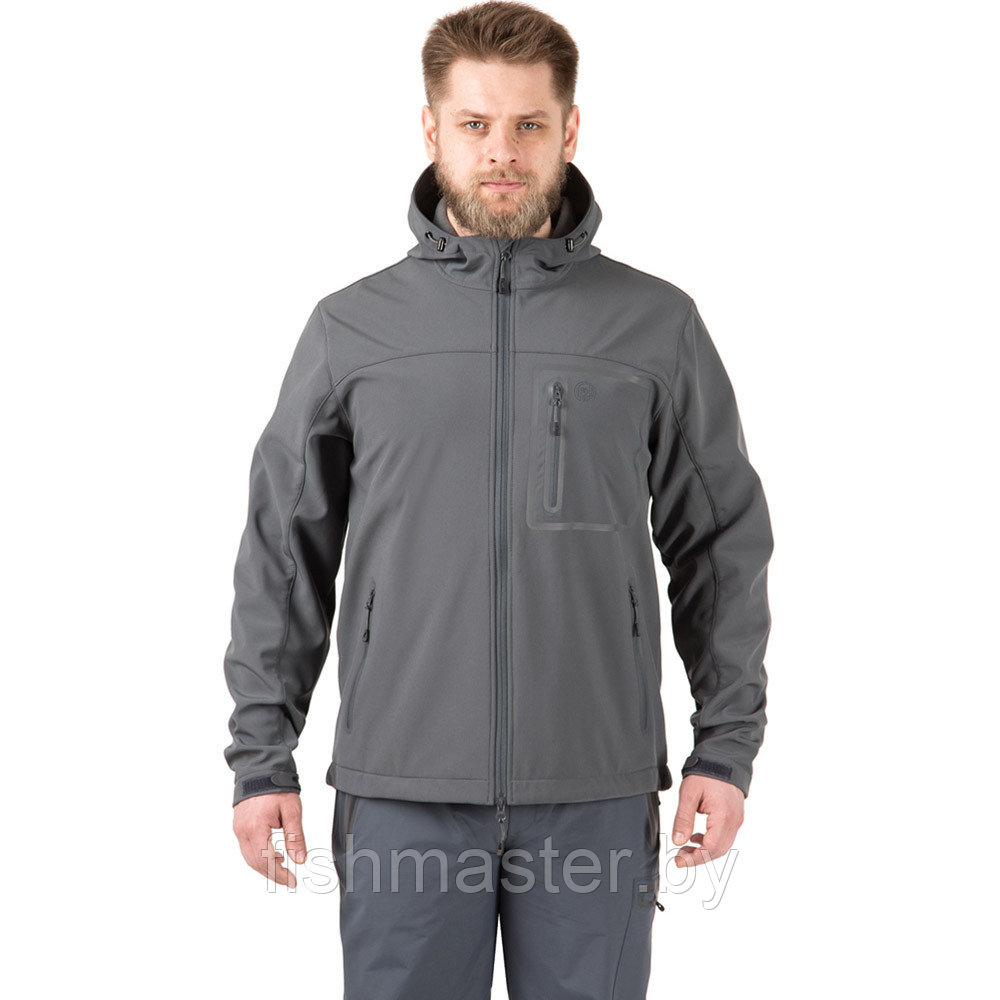 КУРТКА FHM Spire цвет Серый материал Softshell