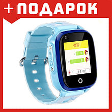 Детские GPS часы Wonlex KT10 с камерой (голубой)