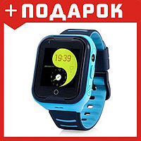 Детские GPS часы Wonlex KT11 (Водонепроницаемые) Голубой