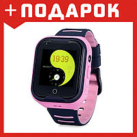Детские GPS часы Wonlex KT11 (Водонепроницаемые) Розовый