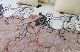 Плед из шерсти австралийского мериноса. Размер 180х200