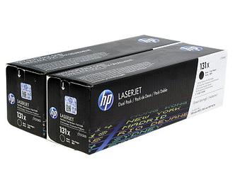 Картридж 131X/ CF210XD (для HP Color LaserJet Pro M251/ M276) чёрный, двойная упаковка