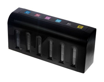 Контейнер для СНПЧ 6 цвета пустой с шлейфом (Black Box)