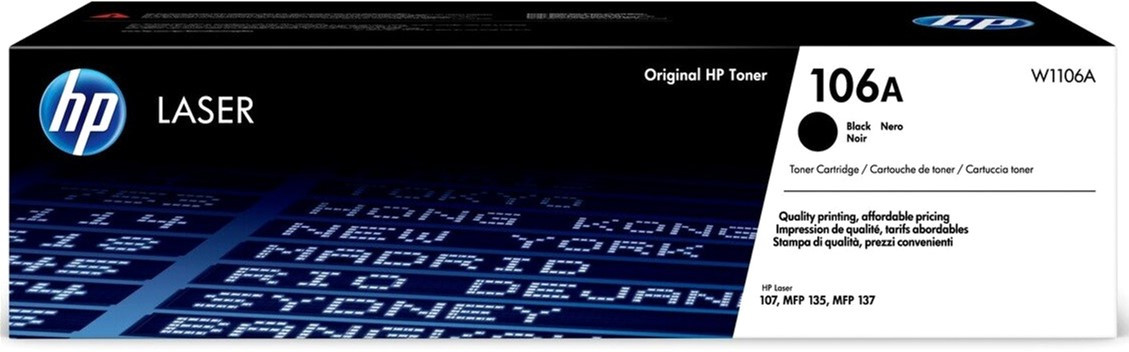 Картридж 106A/ W1106A (для HP Laser 107/ 135/ 137)