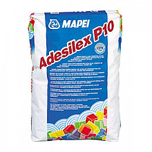 Клей Мапей Адесилекс Р10, 25 кг, белый для плитки, MAPEI ADESILEX Р10