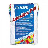 Клей Мапей Адесилекс Р10, 25 кг, белый для плитки, MAPEI ADESILEX Р10