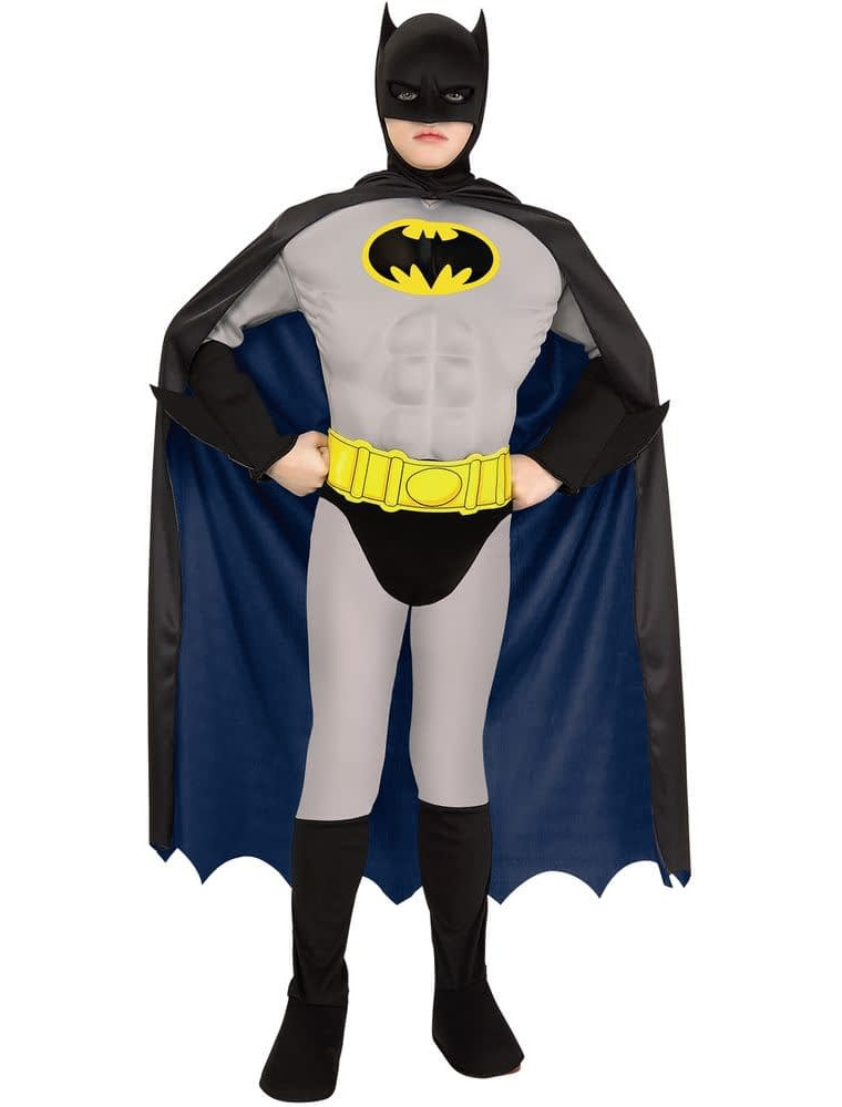Детский карнавальный костюм Бэтмена с мускулами